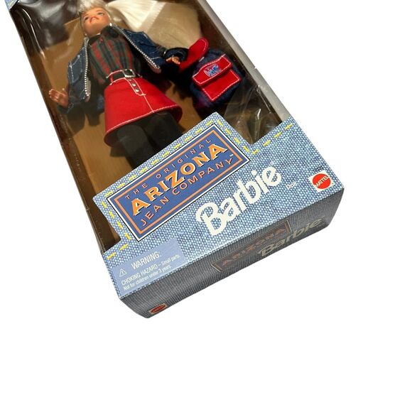 Barbie The Original Arizona Jean Company 1997‎ Mattel #18020 NRFB Denim Backpack - Picture 4 of 8